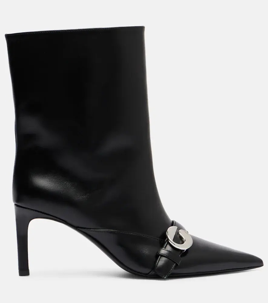 Coperni Logo leather ankle boots | Thumbnail 2 Coperni Logo leather ankle boots | Thumbnail 2