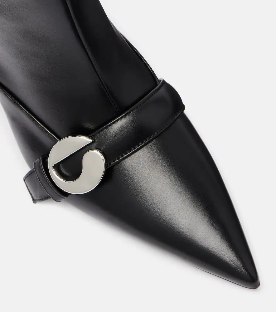 Coperni Logo leather ankle boots | Thumbnail 3 Coperni Logo leather ankle boots | Thumbnail 3