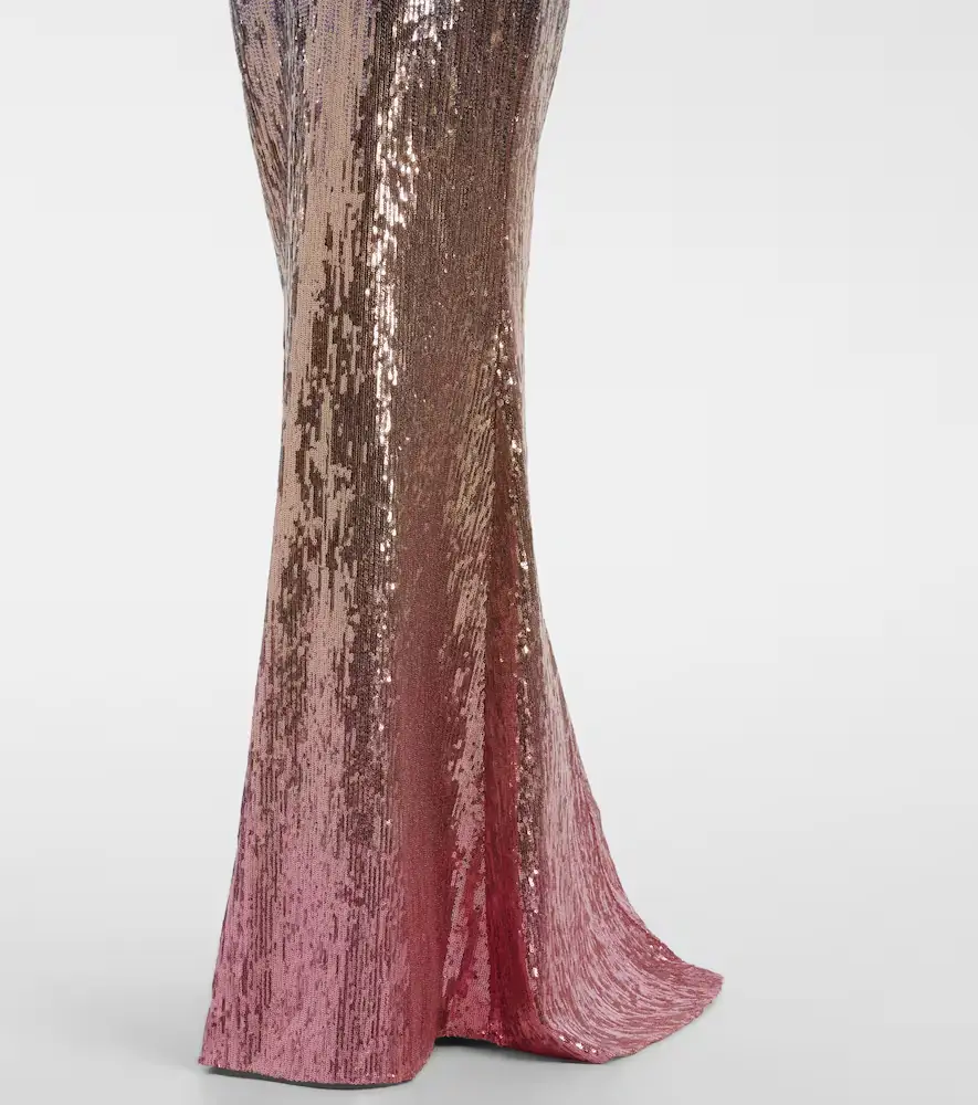 Elie Saab Ombré sequined belted gown | Thumbnail 4 Elie Saab Ombré sequined belted gown | Thumbnail 4