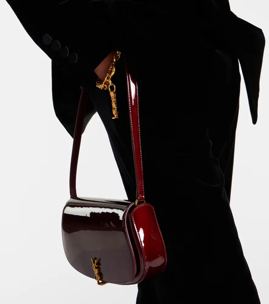 Saint Laurent Voltaire Mini patent leather shoulder bag | Thumbnail 5 Saint Laurent Voltaire Mini patent leather shoulder bag | Thumbnail 5