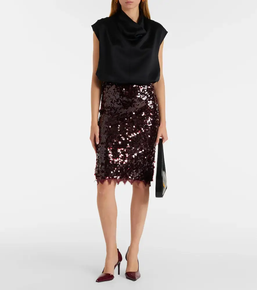 Christopher Esber Opaline sequined midi skirt | Thumbnail 2