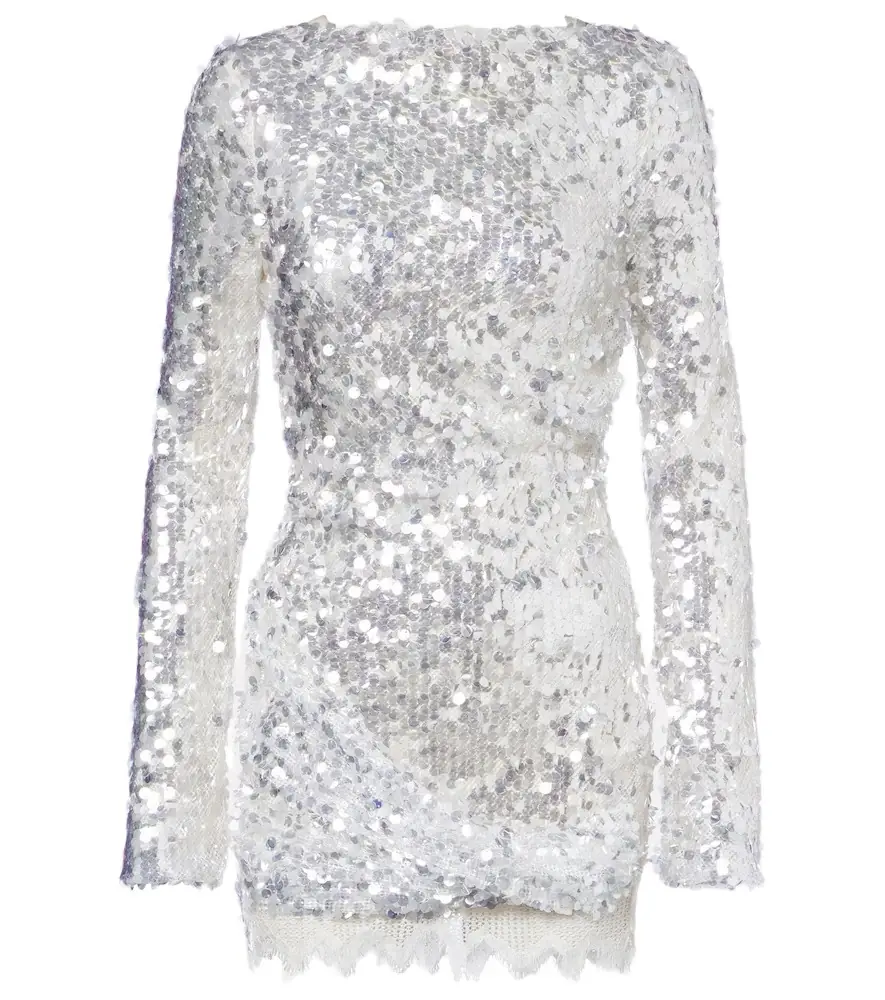 Christopher Esber Opaline open-back sequined minidress | Image 1 Christopher Esber Opaline open-back sequined minidress | Image 1