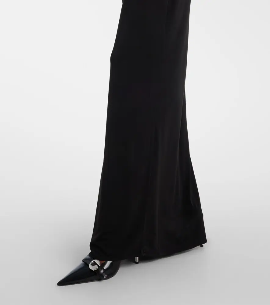 Coperni Logo Necklace embellished halterneck gown | Thumbnail 4 Coperni Logo Necklace embellished halterneck gown | Thumbnail 4