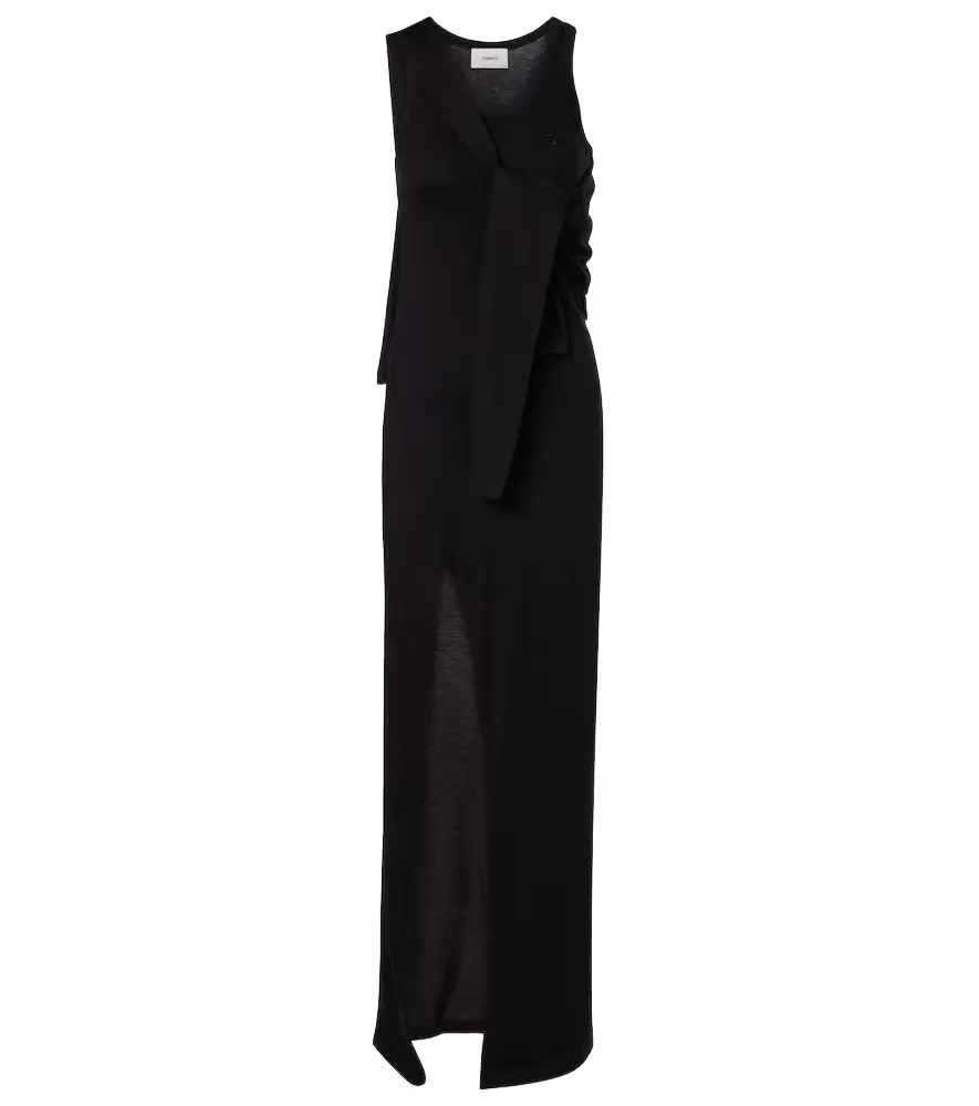 Coperni Layered cotton-blend jersey maxi dress | Image 1 Coperni Layered cotton-blend jersey maxi dress | Image 1