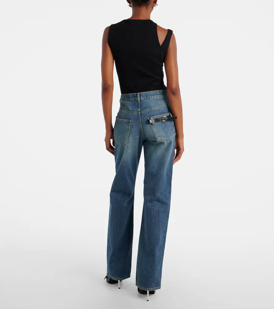 Coperni Mid-rise straight jeans | Thumbnail 2 Coperni Mid-rise straight jeans | Thumbnail 2