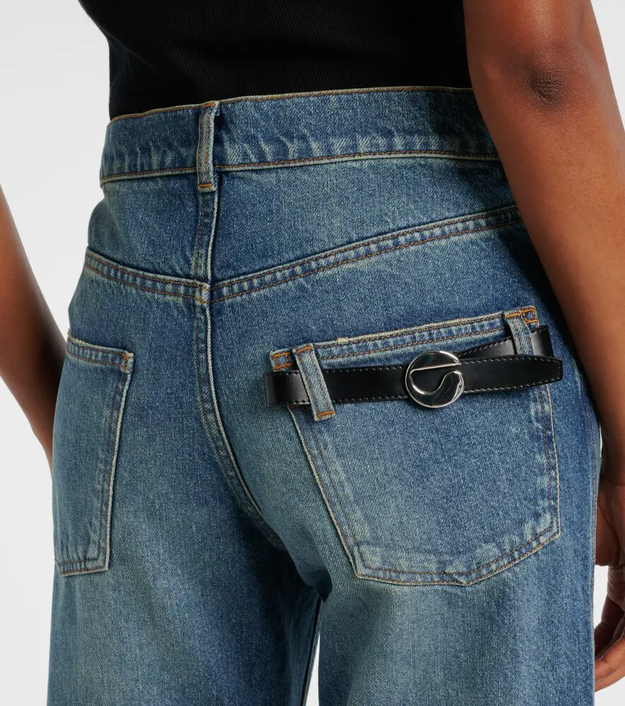 Coperni Mid-rise straight jeans | Thumbnail 3 Coperni Mid-rise straight jeans | Thumbnail 3