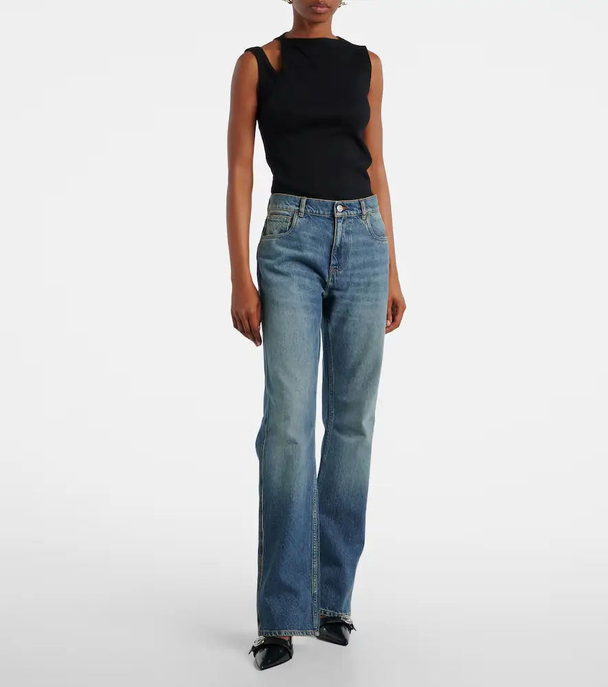 Coperni Mid-rise straight jeans | Thumbnail 5 Coperni Mid-rise straight jeans | Thumbnail 5