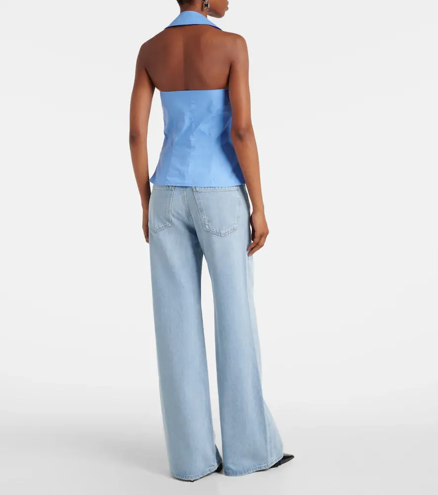 Coperni Halterneck cotton top | Thumbnail 3 Coperni Halterneck cotton top | Thumbnail 3