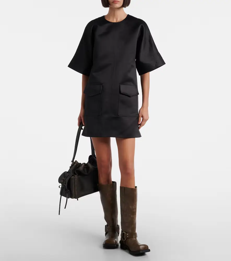Ganni Open-back minidress | Thumbnail 4