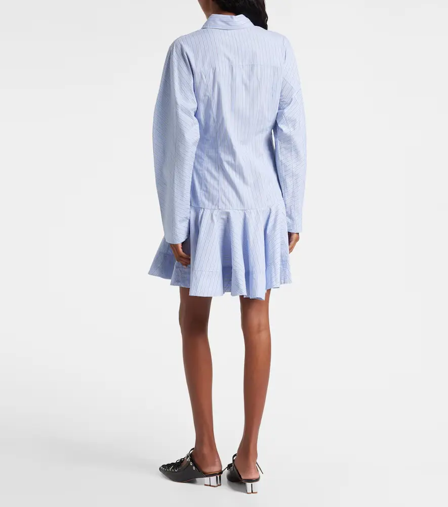 Ganni Striped cotton shirt dress | Thumbnail 2 Ganni Striped cotton shirt dress | Thumbnail 2