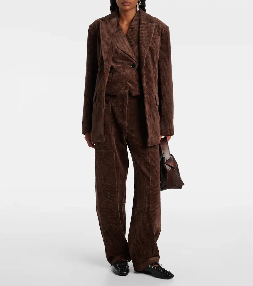 Ganni Cotton corduroy blazer | Thumbnail 5