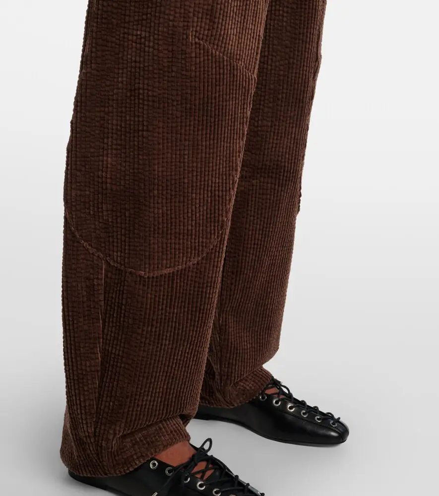 Ganni Cotton corduroy cargo pants | Thumbnail 2 Ganni Cotton corduroy cargo pants | Thumbnail 2