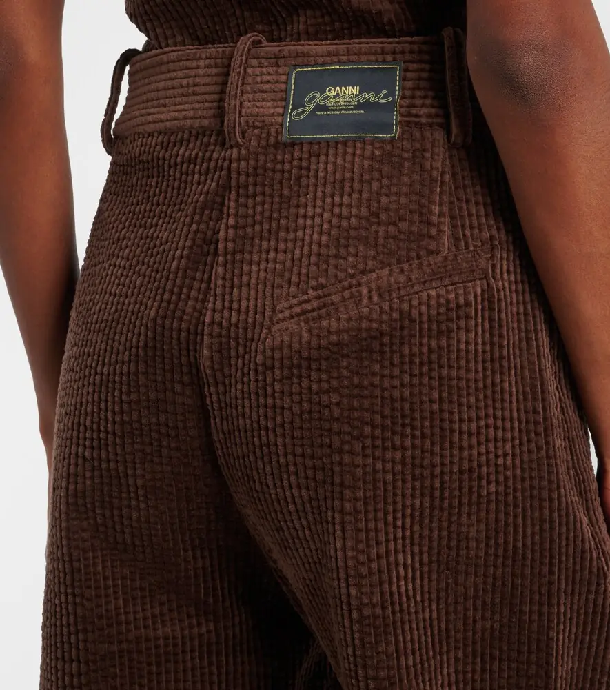 Ganni Cotton corduroy cargo pants | Thumbnail 3 Ganni Cotton corduroy cargo pants | Thumbnail 3