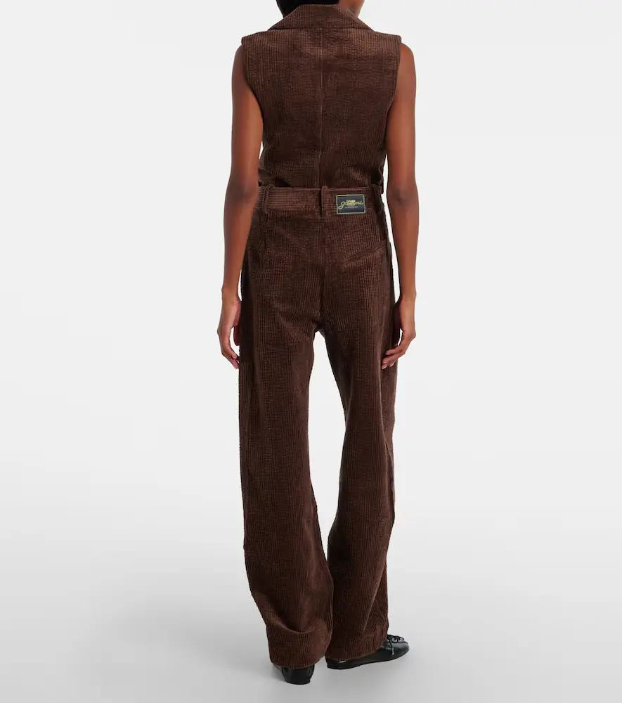 Ganni Cotton corduroy cargo pants | Thumbnail 4 Ganni Cotton corduroy cargo pants | Thumbnail 4