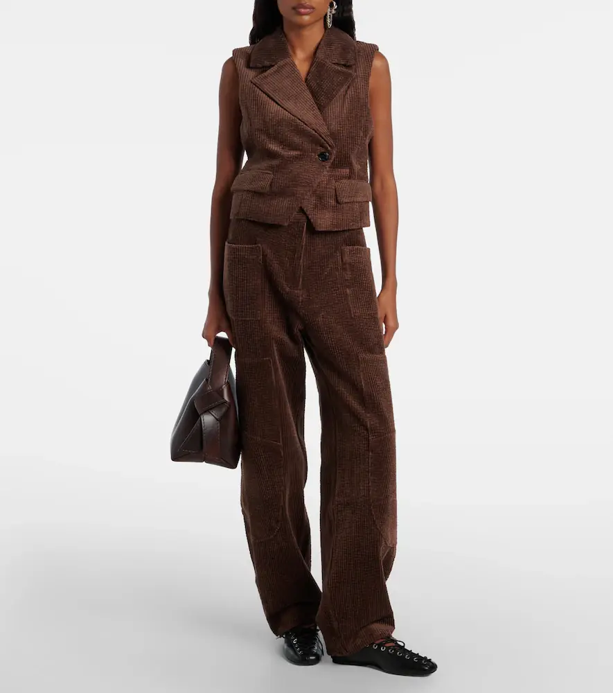 Ganni Cotton corduroy cargo pants | Thumbnail 5 Ganni Cotton corduroy cargo pants | Thumbnail 5