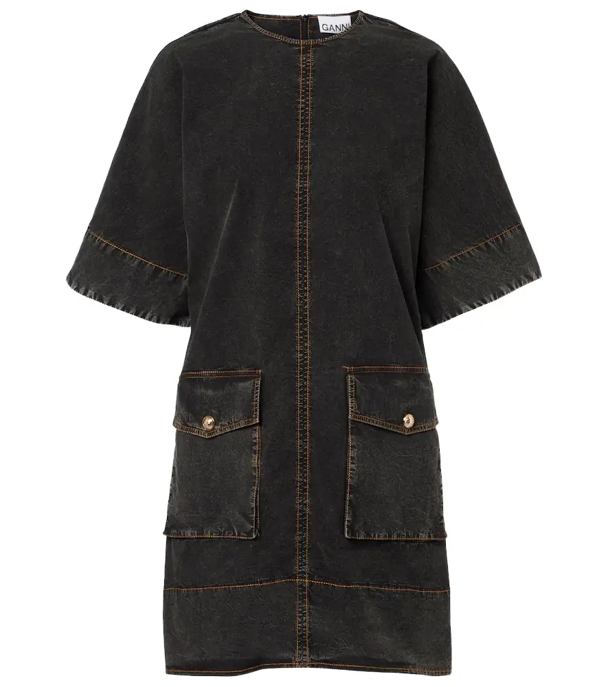 Ganni Denim minidress