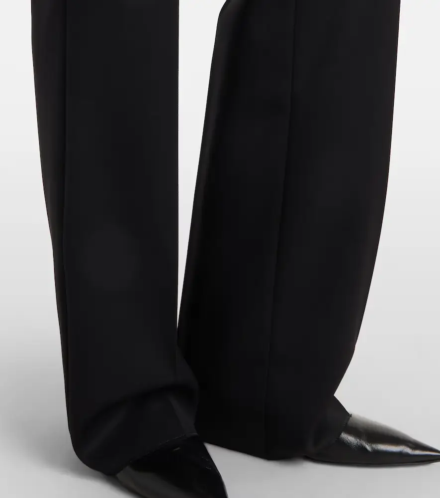 Max Mara Cannes virgin wool straight pants | Thumbnail 5 Max Mara Cannes virgin wool straight pants | Thumbnail 5