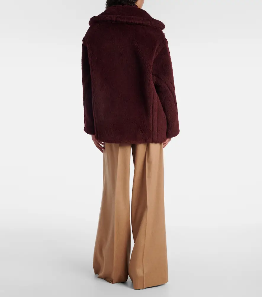 Max Mara Olga apaca, wool and silk peacoat | Thumbnail 4 Max Mara Olga apaca, wool and silk peacoat | Thumbnail 4