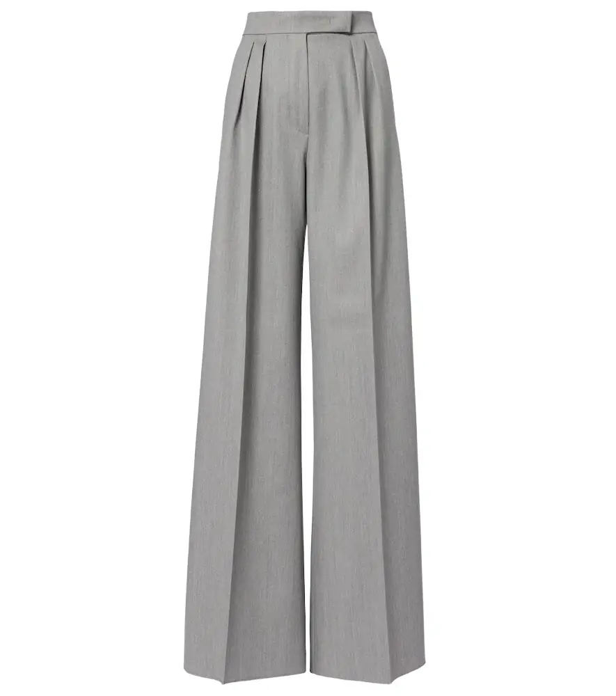 Max Mara Baden virgin wool wide-leg pants