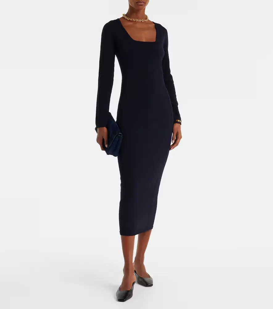 Max Mara Sophia wool-blend midi dress | Thumbnail 3