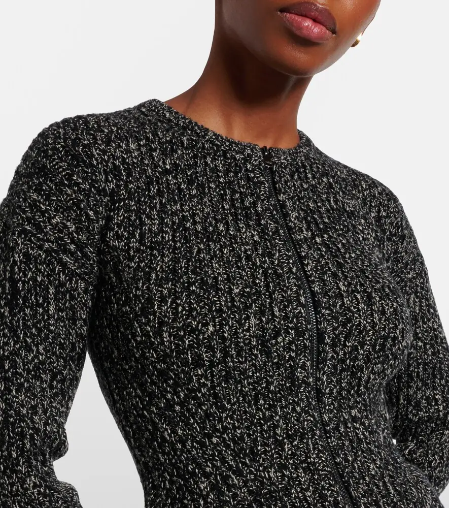Max Mara Kim wool and cashmere-blend cardigan | Thumbnail 3