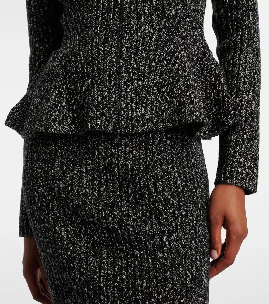 Max Mara Kim wool and cashmere-blend cardigan | Thumbnail 4