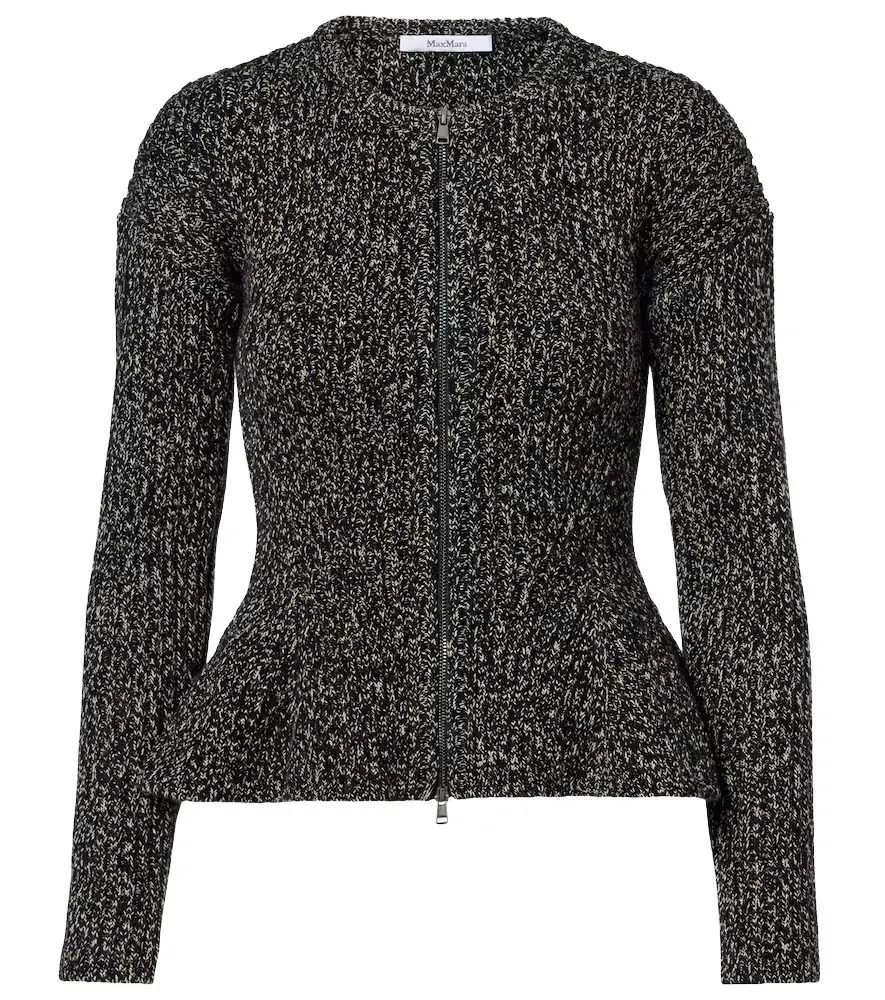 Max Mara Kim wool and cashmere-blend cardigan