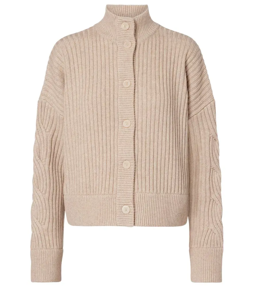 Max Mara Afelio wool and cashmere cardigan | Image 1 Max Mara Afelio wool and cashmere cardigan | Image 1