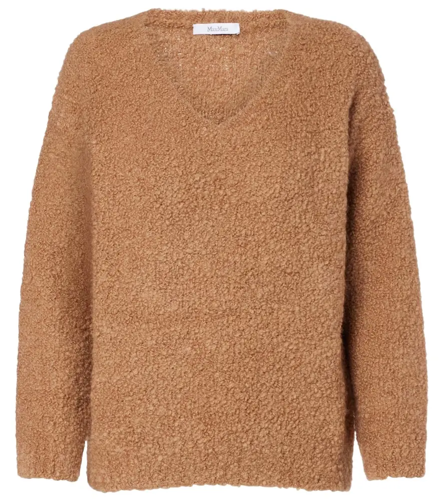 Max Mara Pantera camel hair and silk sweater | Image 1 Max Mara Pantera camel hair and silk sweater | Image 1