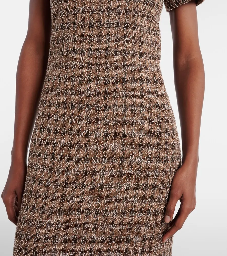 Max Mara Giugno cotton and wool-blend midi dress | Thumbnail 3