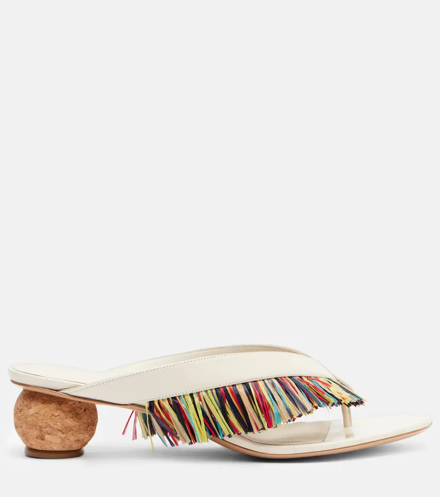 Ferragamo Bettie fringed sandals | Thumbnail 4