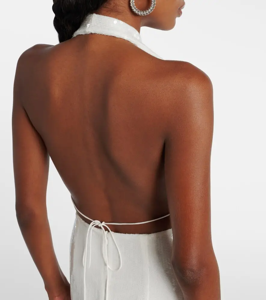 Alex Perry Bridal sequined open-back minidress | Thumbnail 6 Alex Perry Bridal sequined open-back minidress | Thumbnail 6