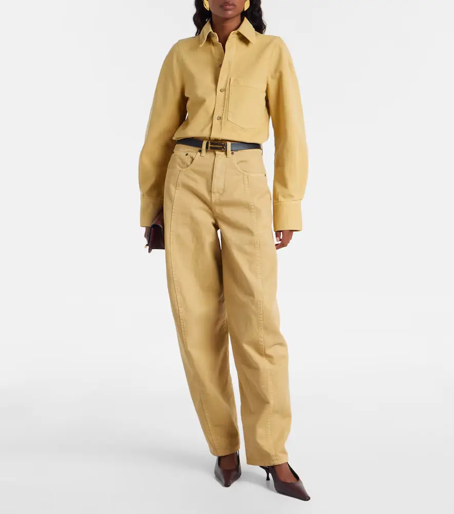 Victoria Beckham High-rise barrel-leg jeans | Thumbnail 2 Victoria Beckham High-rise barrel-leg jeans | Thumbnail 2
