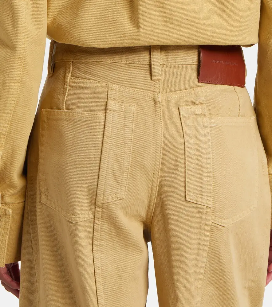 Victoria Beckham High-rise barrel-leg jeans | Thumbnail 3 Victoria Beckham High-rise barrel-leg jeans | Thumbnail 3