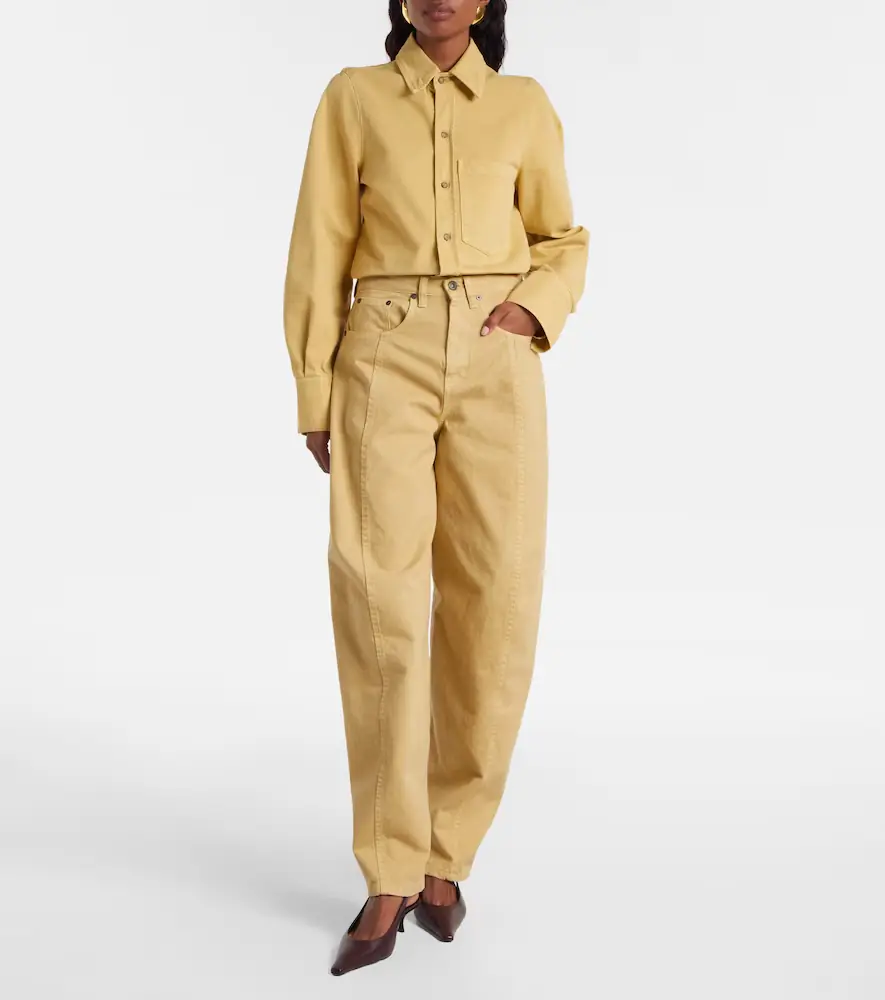 Victoria Beckham High-rise barrel-leg jeans | Thumbnail 6 Victoria Beckham High-rise barrel-leg jeans | Thumbnail 6