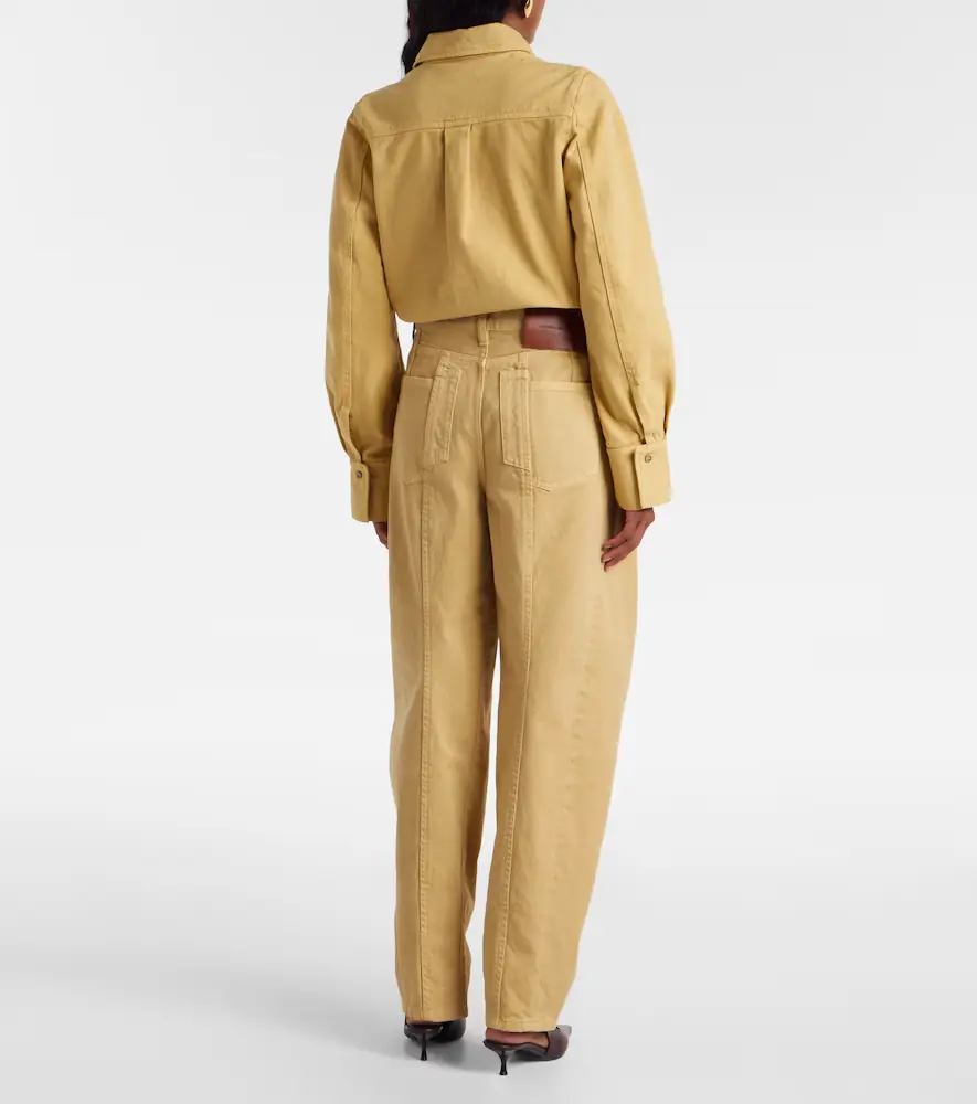Victoria Beckham High-rise barrel-leg jeans | Thumbnail 7 Victoria Beckham High-rise barrel-leg jeans | Thumbnail 7