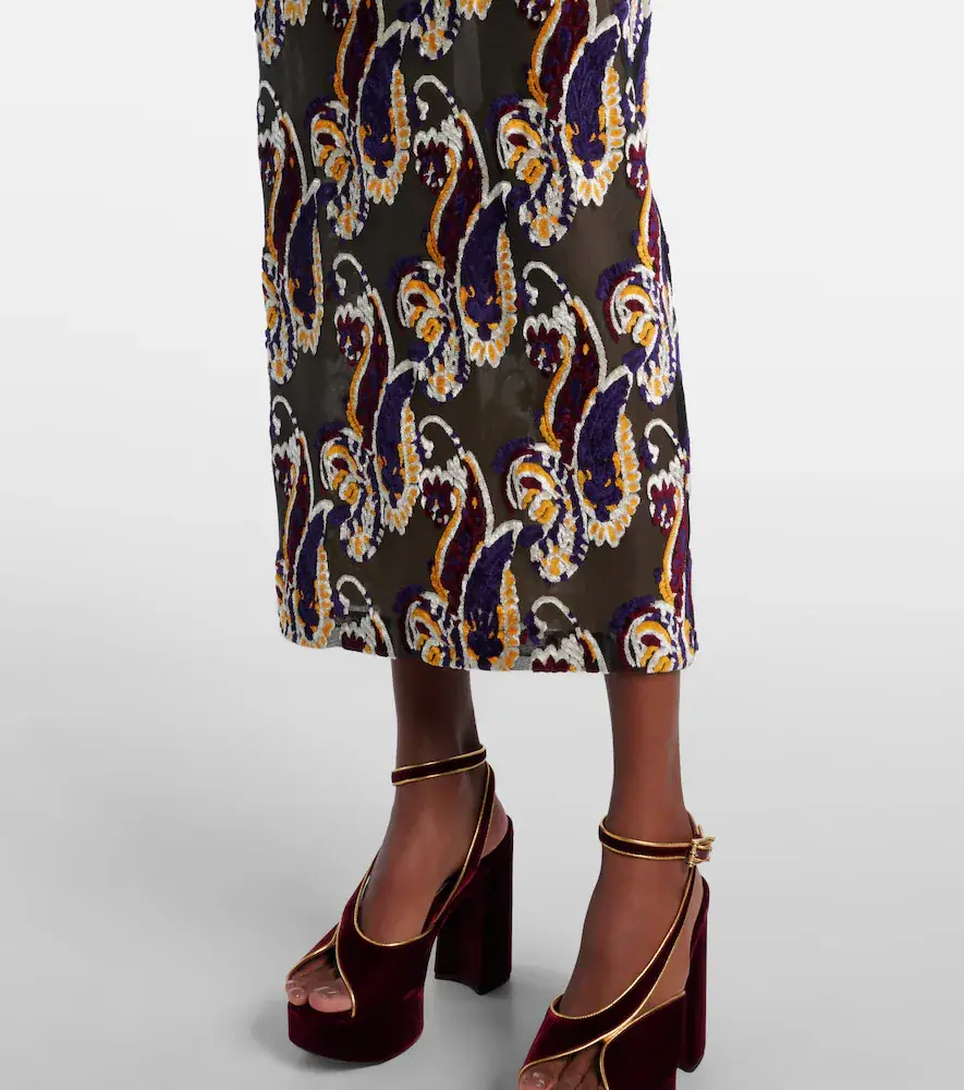 Etro Paisley pencil skirt | Thumbnail 5 Etro Paisley pencil skirt | Thumbnail 5