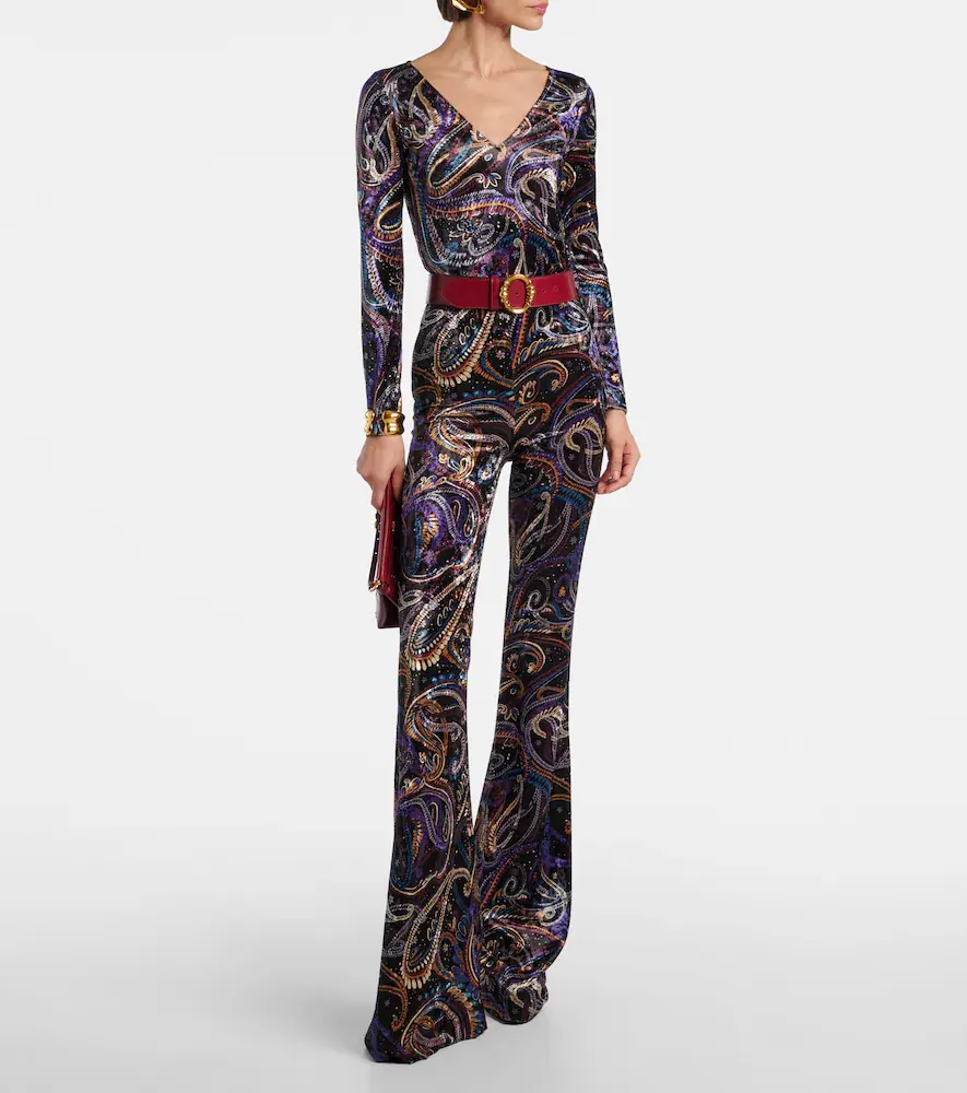 Etro Paisley velvet top | Thumbnail 2 Etro Paisley velvet top | Thumbnail 2