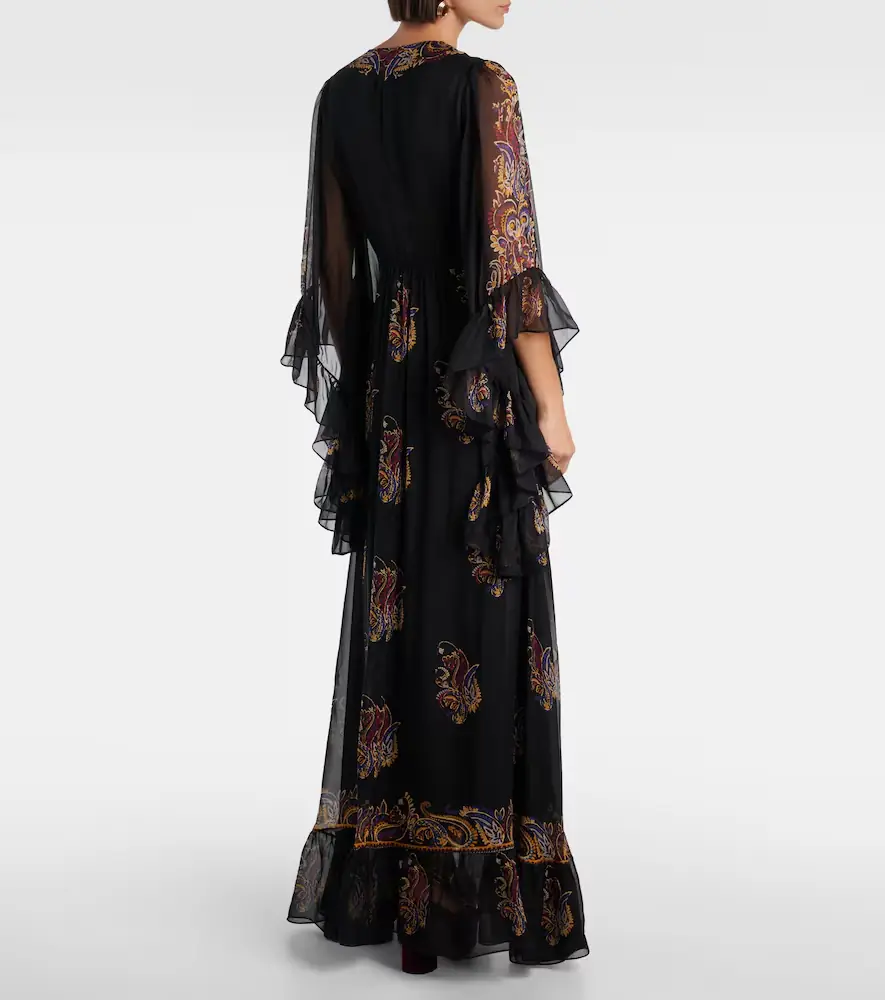 Etro Paisley silk maxi dress | Thumbnail 2 Etro Paisley silk maxi dress | Thumbnail 2