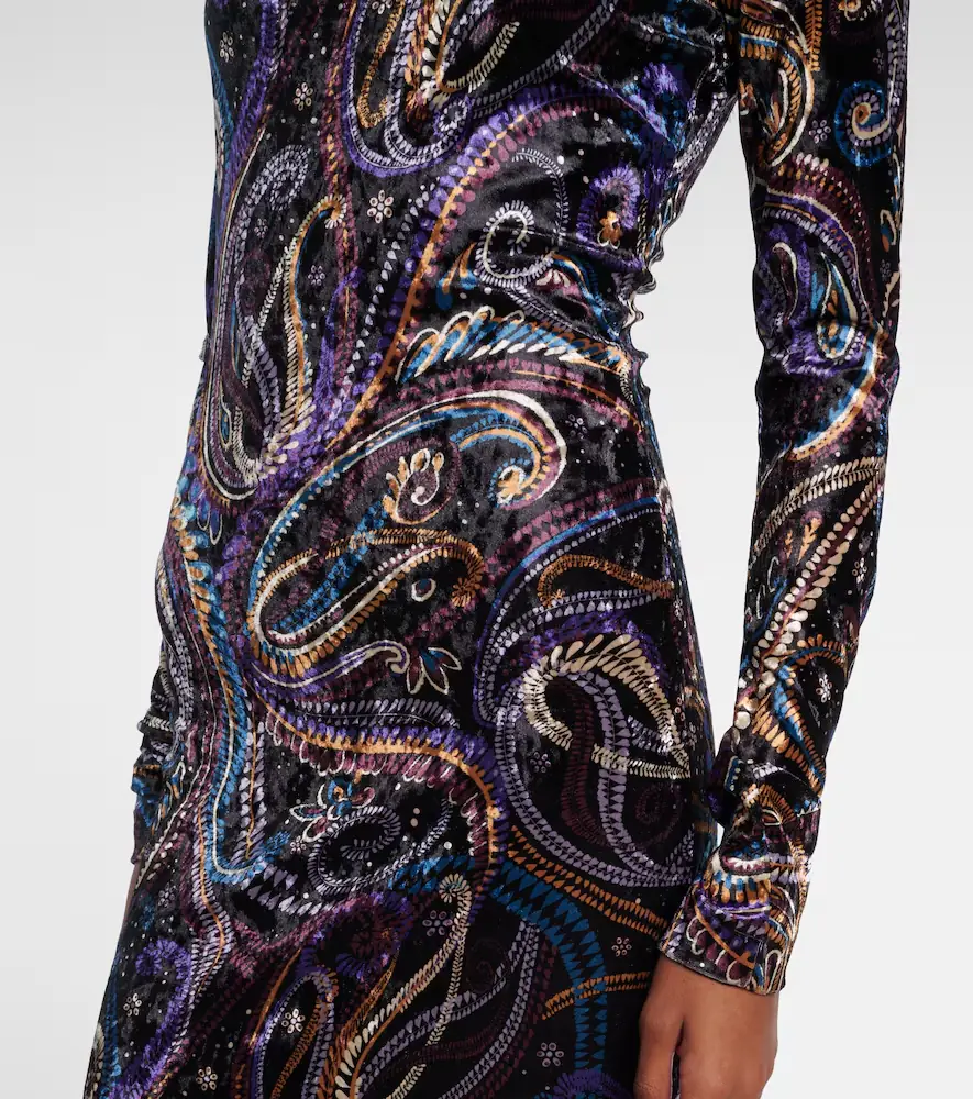 Etro Sequined turtleneck gown | Thumbnail 2