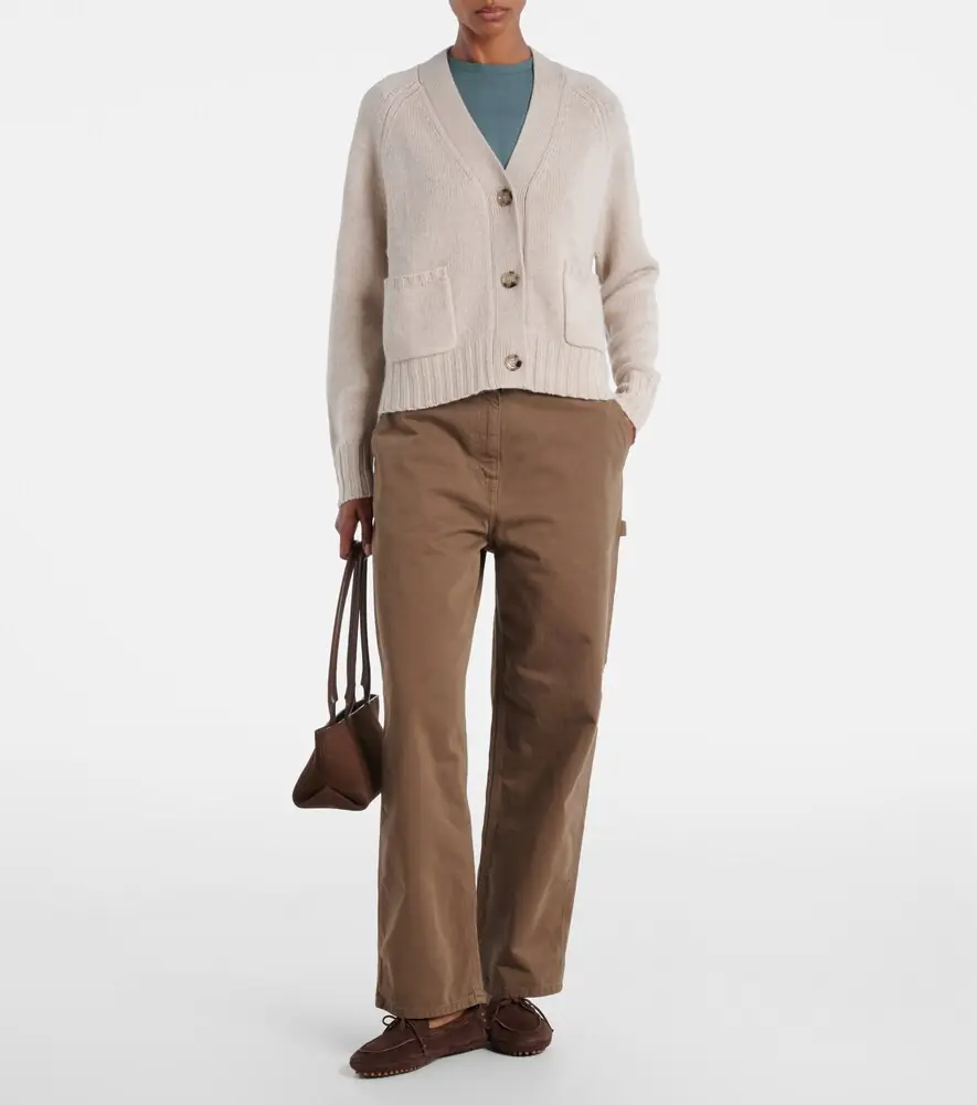 Jardin des Orangers Wool and cashmere cardigan | Thumbnail 3