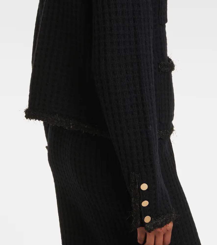 Jardin des Orangers Wool and cashmere cardigan | Thumbnail 5