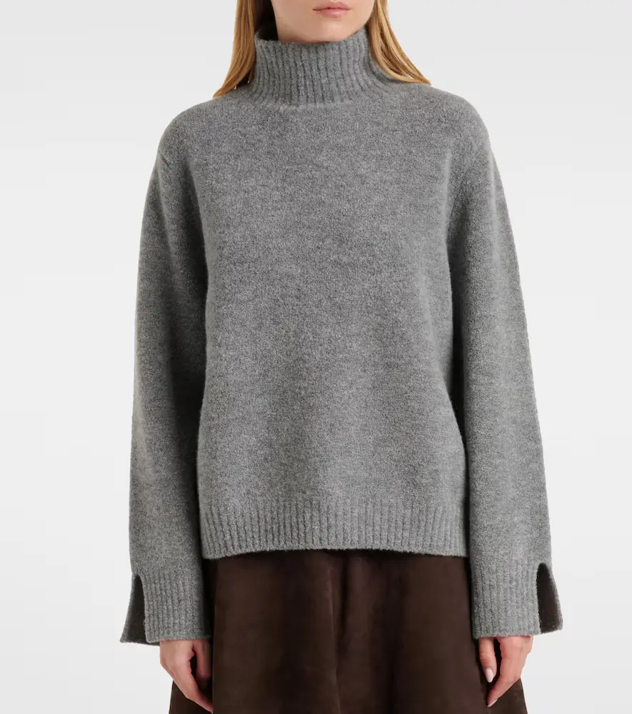 Jardin des Orangers Wool and cashmere-blend turtleneck sweater | Thumbnail 2