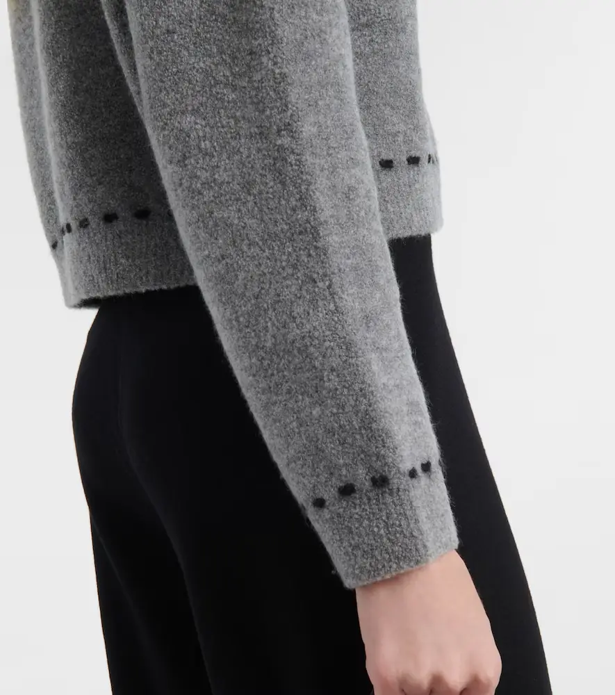 Jardin des Orangers Wool and cashmere-blend cardigan | Thumbnail 6