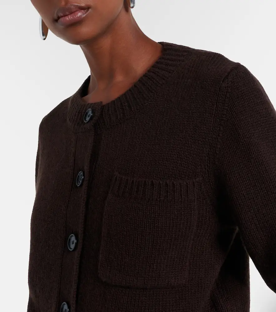 Jardin des Orangers Wool and cashmere cardigan | Thumbnail 3