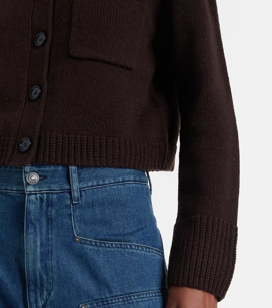 Jardin des Orangers Wool and cashmere cardigan | Thumbnail 4
