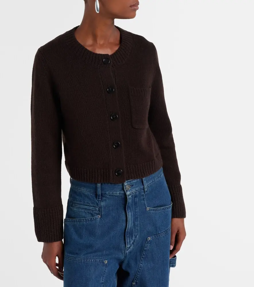 Jardin des Orangers Wool and cashmere cardigan | Thumbnail 6