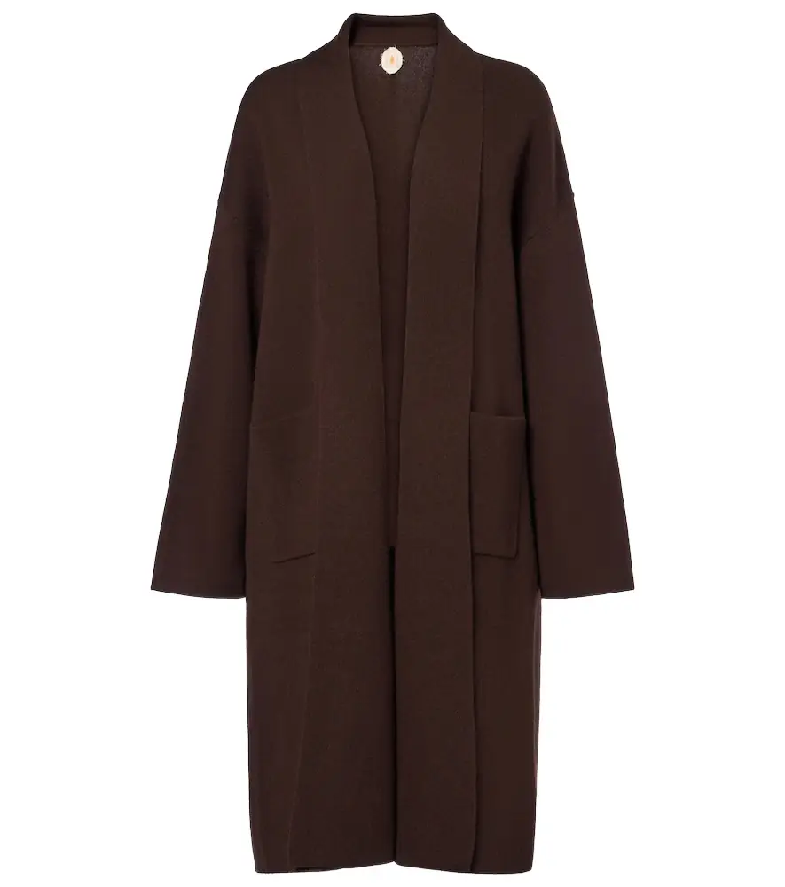 Jardin des Orangers Wool and cashmere cardigan