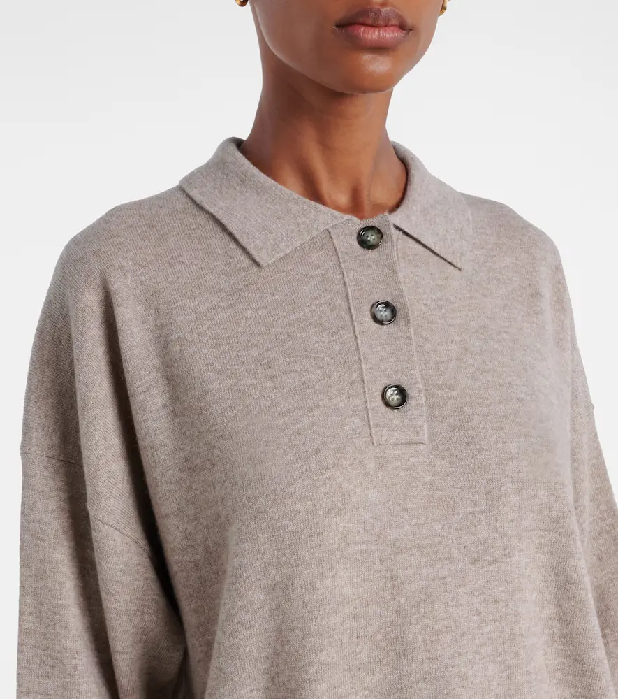 Jardin des Orangers Wool and cashmere polo sweater | Thumbnail 2