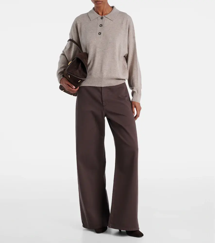 Jardin des Orangers Wool and cashmere polo sweater | Thumbnail 3